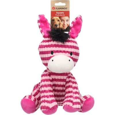 Flamingo Hundleksak – Azor åsna rosa XL – 29 cm – mjuk plysch och manchesterlook – med pipande – unik design Flamingo Hundleksak – Azor åsna rosa XL – 29 cm – mjuk plysch och manchesterlook – med pipande – unik design