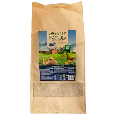 Dehner Best Nature Bio kyckling- och ungfjäderfäfoder, uppfödningsfoder, 10 kg Dehner Best Nature Bio kyckling- och ungfjäderfäfoder, uppfödningsfoder, 10 kg