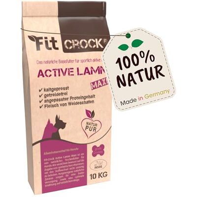 cdVet Fit-Crock hundfoder torr Active Lamm Maxi 3 kg, maträtt cdVet Fit-Crock hundfoder torr Active Lamm Maxi 3 kg, maträtt