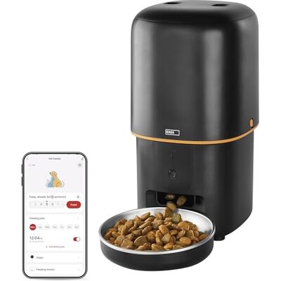 EMOS GoSmart Smartfoder - Avtagbar rostfri stålskål - Wi-Fi EMOS GoSmart Smartfoder - Avtagbar rostfri stålskål - Wi-Fi
