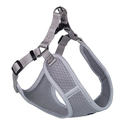 Nobby sele mesh reflect, grå B: 20 mm, L: 58–69 cm 54 cm, 1 st Nobby sele mesh reflect, grå B: 20 mm, L: 58–69 cm 54 cm, 1 st
