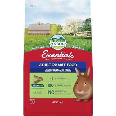 OXBOW Essentials Kaninmat för vuxna 5 kg OXBOW Essentials Kaninmat för vuxna 5 kg