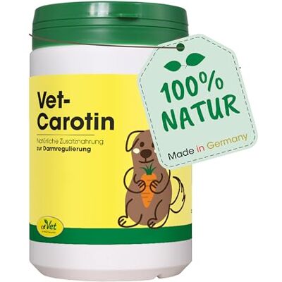 cdVet Naturprodukter VetCarotin 720 g – hund, katt, husdjur – foder – morotgranulat – vitaminrik – stöder organism andning + matsmältningsapparater – bra hårklänning – cdVet Naturprodukter VetCarotin 720 g – hund, katt, husdjur – foder – morotgranulat – vitaminrik – stöder organism andning + matsmältningsapparater – bra hårklänning –