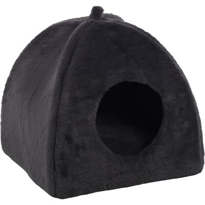 Flamingo Sovplats Ebby Igloo mörkgrå 38 x 38 x 40 cm Flamingo Sovplats Ebby Igloo mörkgrå 38 x 38 x 40 cm