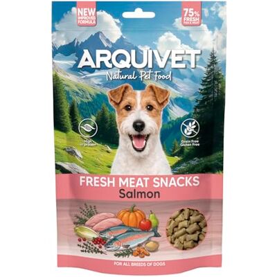 Arquivet Snacks av färskt laxkött 800g för vuxna hundar Arquivet Snacks av färskt laxkött 800g för vuxna hundar