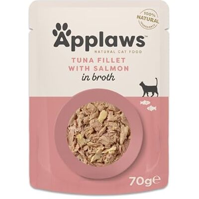 Applaws tonfisk och lax kattmat - 12 x 70g Applaws tonfisk och lax kattmat - 12 x 70g