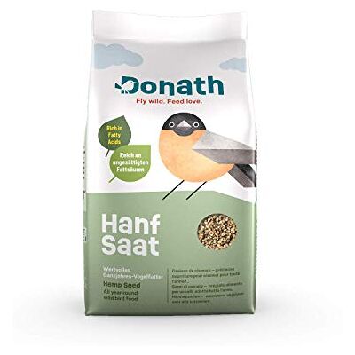 Donath Hampfrö – hampfrön är små kraft- och vitala paket – med många värdefulla fettsyror – värdefullt året runt vildfågelfoder – från vår fabrik i södra Tyskland – 2 kg Donath Hampfrö – hampfrön är små kraft- och vitala paket – med många värdefulla fettsyror – värdefullt året runt vildfågelfoder – från vår fabrik i södra Tyskland – 2 kg