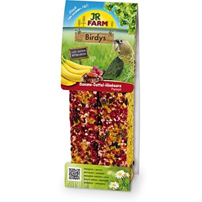 JR Farm - Birdys Papagei - Banan-Datel-Hallon - Bird Treats JR Farm - Birdys Papagei - Banan-Datel-Hallon - Bird Treats