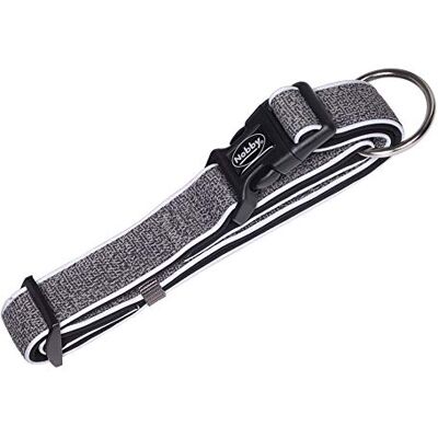 Nobby halsband "Cayo" grå L: 30-45 cm, B: 20/25 mm Nobby halsband "Cayo" grå L: 30-45 cm, B: 20/25 mm