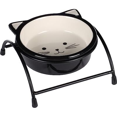 Flamingo Ansu kattskål halkfri multifunktionell husdjursskål 230 ml keramisk den avtagbara skålen passar i diskmaskinen Flamingo Ansu kattskål halkfri multifunktionell husdjursskål 230 ml keramisk den avtagbara skålen passar i diskmaskinen