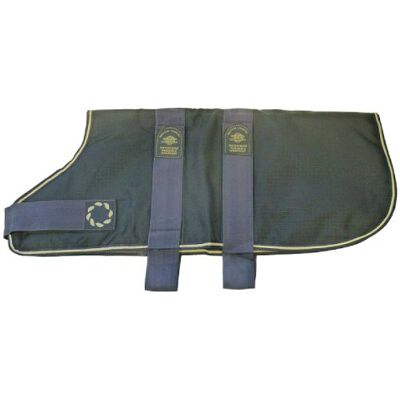 Outhwaite vadderad hundkappa, vadderad marinblå hundrock, 20” (51cm), marinblå Outhwaite vadderad hundkappa, vadderad marinblå hundrock, 20” (51cm), marinblå