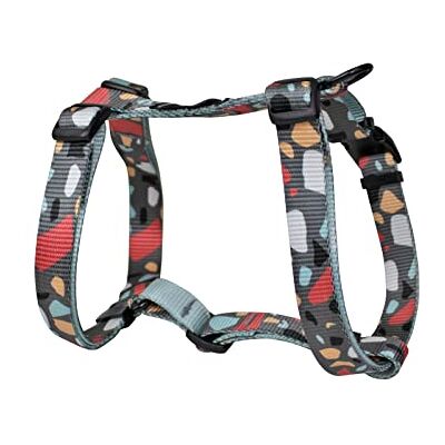 Consentida Medium Hund Harness T2-27 45 x 1,5 cm Tillverkad av Nylon Mosaik Design Storlek M Mycket Resitent och bekväm Hundtillbehör Consentida Medium Hund Harness T2-27 45 x 1,5 cm Tillverkad av Nylon Mosaik Design Storlek M Mycket Resitent och bekväm Hundtillbehör