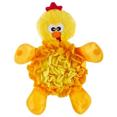Outward Hound Nina Ottosson Snuffle Palz Squeaky Dog Toy, Chicken Outward Hound Nina Ottosson Snuffle Palz Squeaky Dog Toy, Chicken