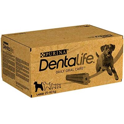Dentalife Daily Oral Care 7613038125442 Hundgodis, Brun, 72 stycken Dentalife Daily Oral Care 7613038125442 Hundgodis, Brun, 72 stycken
