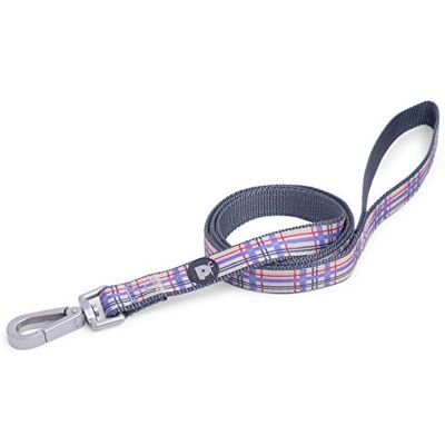 Petface Husdjuransikte rutigt mönster hundhalsband, Bly, Small, Grädde Petface Husdjuransikte rutigt mönster hundhalsband, Bly, Small, Grädde