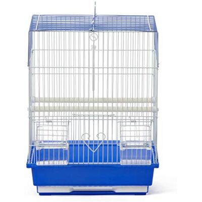 PH Prevue Hendryx Prevue Pet Products Platt topp ekonomi fågelbur blå och vit 31991 PH Prevue Hendryx Prevue Pet Products Platt topp ekonomi fågelbur blå och vit 31991