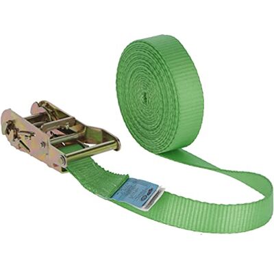 Kerbl 37317 spärrrem 1 del grön 25 mm/5 m, 750/1 500 kg, 620 g Kerbl 37317 spärrrem 1 del grön 25 mm/5 m, 750/1 500 kg, 620 g