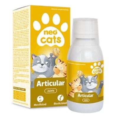 neo cats Articular Näringstillägg för gemensam vätska för katter med gurkmeja, harpagofyt, pil och laxolja skyddar lederna och förbättrar rörligheten neo cats Articular Näringstillägg för gemensam vätska för katter med gurkmeja, harpagofyt, pil och laxolja skyddar lederna och förbättrar rörligheten