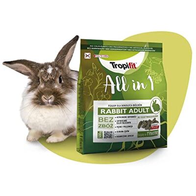Tropifit All in 1 Rabbit Adult – vuxenfoder för kaniner Tropifit All in 1 Rabbit Adult – vuxenfoder för kaniner
