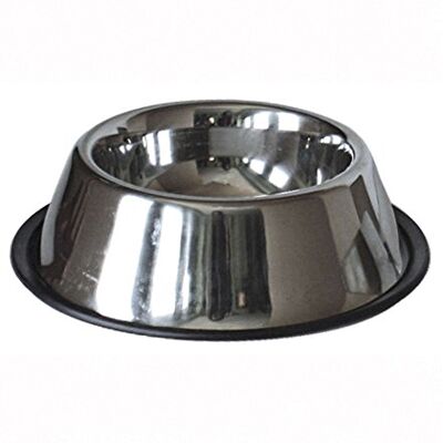 ICA Hundskål 140296 - Rostfritt stål 700ml Grå ICA Hundskål 140296 - Rostfritt stål 700ml Grå