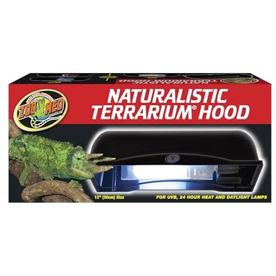 Zoo Med LF-50E skydd 30 cm för Naturalistiskt terrarium, med inbyggd reflektor Zoo Med LF-50E skydd 30 cm för Naturalistiskt terrarium, med inbyggd reflektor