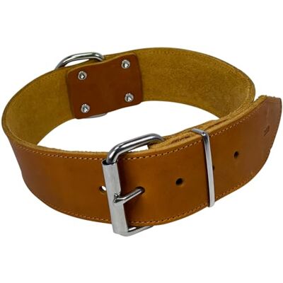 Nobby 80935-98 halsband TABIL extra bred konjak 75 cm (59–69 cm), 50 mm Nobby 80935-98 halsband TABIL extra bred konjak 75 cm (59–69 cm), 50 mm