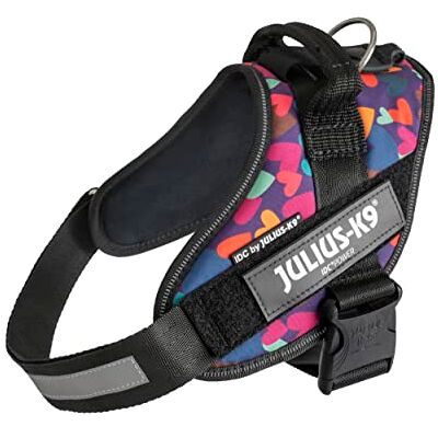 Julius-K9 Julius K-9 Idc Powerharness 16IDC-HEARTMX-0 Hundsele, Mixed Heart, M/0 Julius-K9 Julius K-9 Idc Powerharness 16IDC-HEARTMX-0 Hundsele, Mixed Heart, M/0