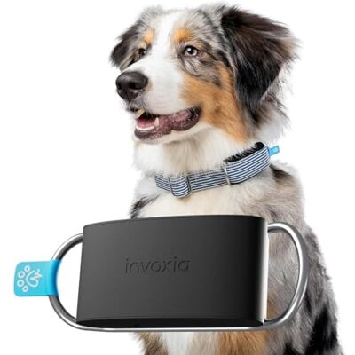 Invoxia Minitailz #1 GPS- och hälsospårare för hundar anti-flyktvarningar, andningsskanning realtidsplats, USB-uppladdningsbar, område och virtuellt staket minitracker på halsband Invoxia Minitailz #1 GPS- och hälsospårare för hundar anti-flyktvarningar, andningsskanning realtidsplats, USB-uppladdningsbar, område och virtuellt staket minitracker på halsband