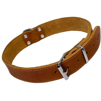 Nobby 80924-98 halsband TABIL konjak 60 cm (47–54 cm), 30 mm Nobby 80924-98 halsband TABIL konjak 60 cm (47–54 cm), 30 mm