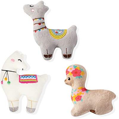 Fringe Studio Liten hund leksaksset, lama kärlek, 3 delar (289409), 2019 Fringe Studio Liten hund leksaksset, lama kärlek, 3 delar (289409), 2019