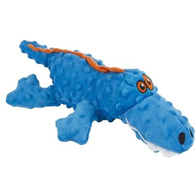 goDog Gators med tuggskydd teknologi tuff plysch hundleksak, blå, stor (774019) goDog Gators med tuggskydd teknologi tuff plysch hundleksak, blå, stor (774019)