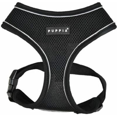 Puppia Valp Hundsele Soft Harness Pro, Svart, L Puppia Valp Hundsele Soft Harness Pro, Svart, L