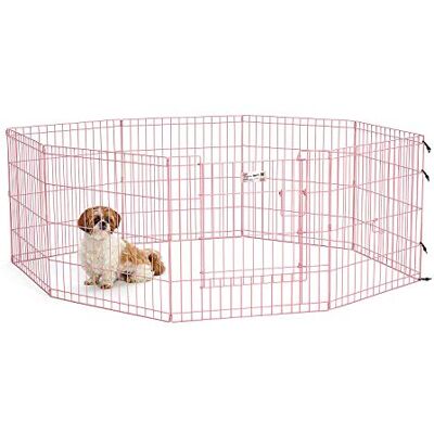 MidWest Homes for Pets MidWest Homes for Husdjur lekhage av metall, hopfällbar MidWest Homes for Pets MidWest Homes for Husdjur lekhage av metall, hopfällbar