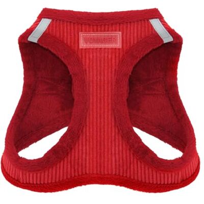 Best Pet Supplies , Inc. Voyager Step-in plysch hundsele – mjuk plysch, stege i väst sele för små och medelstora hundar – röd manchester, X-Large (byst: 53 cm – 58 cm) Best Pet Supplies , Inc. Voyager Step-in plysch hundsele – mjuk plysch, stege i väst sele för små och medelstora hundar – röd manchester, X-Large (byst: 53 cm – 58 cm)