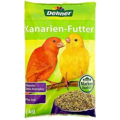 Dehner kanariefoder, med vitamin aktivt komplex och jod, 5 kg Dehner kanariefoder, med vitamin aktivt komplex och jod, 5 kg