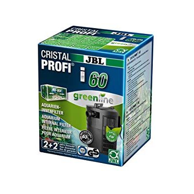 JBL CristalProf i60 greenline 6097100, energieffektivt innerfilter för akvarier med 40-80 l JBL CristalProf i60 greenline 6097100, energieffektivt innerfilter för akvarier med 40-80 l