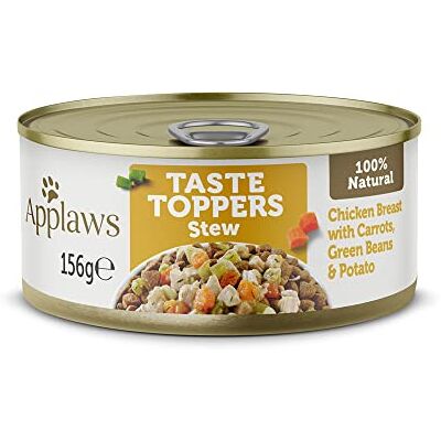 Applaws Premium naturligt våtfoder för hundar, spannmålsfri kyckling med grönsaker i gryta 12 x 156 g burk Applaws Premium naturligt våtfoder för hundar, spannmålsfri kyckling med grönsaker i gryta 12 x 156 g burk