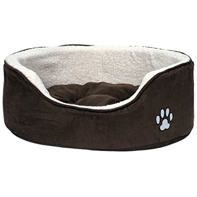 Petface Sams Lyxig oval hund/valpsäng, liten Petface Sams Lyxig oval hund/valpsäng, liten