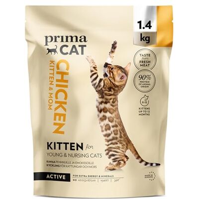 PrimaCat kyckling kattmat för kattungar och digande katter - Kattmat PrimaCat kyckling kattmat för kattungar och digande katter - Kattmat