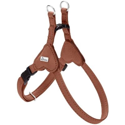 Hunter hundsele SOHO MINI, färg: konjak, kohud, mjukt och smidigt, pälsvänligt, lätt, för små hundar och valpar, tillverkad i Tyskland, storlek: XXS-XS/1 Hunter hundsele SOHO MINI, färg: konjak, kohud, mjukt och smidigt, pälsvänligt, lätt, för små hundar och valpar, tillverkad i Tyskland, storlek: XXS-XS/1