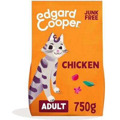 Edgard & Cooper Edgard Cooper vuxna kattmat, (kyckling, 750 g), steriliserade och aktiva katter, utan spannmål, naturliga ingredienser, färskt kött, allergivänligt, utan tillsatt socker Edgard & Cooper Edgard Cooper vuxna kattmat, (kyckling, 750 g), steriliserade och aktiva katter, utan spannmål, naturliga ingredienser, färskt kött, allergivänligt, utan tillsatt socker