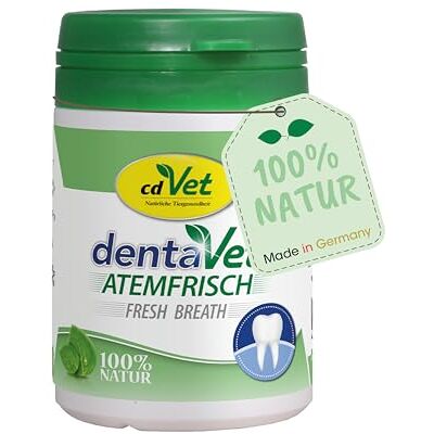 cdVet dentaVet Andningsfräsch 40 g för hundar med störande andedräkt cdVet dentaVet Andningsfräsch 40 g för hundar med störande andedräkt