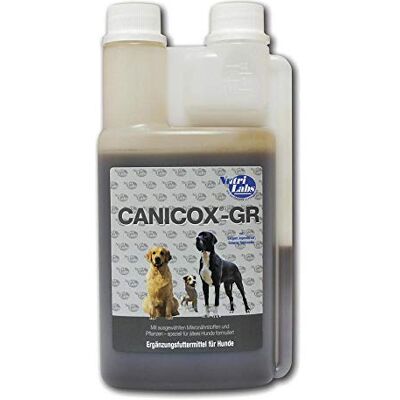 NutriLabs Canicox®-GR kosttillskott för seniorhundar 500 ml – kosttillskott för seniorhundar med MSM, kondroitin, glukosamin, ginseng och mycket mer. Hälsoprodukter för hundar NutriLabs Canicox®-GR kosttillskott för seniorhundar 500 ml – kosttillskott för seniorhundar med MSM, kondroitin, glukosamin, ginseng och mycket mer. Hälsoprodukter för hundar