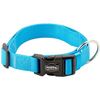 Nobby Halsband Classic, ljusblå L: 50–65 cm, B: 25 mm, 1 st Nobby Halsband Classic, ljusblå L: 50–65 cm, B: 25 mm, 1 st