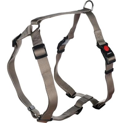 Flamingo H-sele ZIGGI Grige XL 70–110 cm 25 mm Flamingo H-sele ZIGGI Grige XL 70–110 cm 25 mm