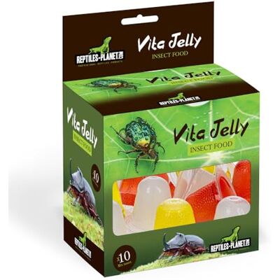 Reptiles-Planet Vita Jelly Mix Insects, Förpackning Om 10 St Reptiles-Planet Vita Jelly Mix Insects, Förpackning Om 10 St