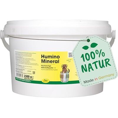 cdVet Naturprodukte HuminoMineral 2,5 kg – hund, katt – mineralfoder – gastrointestinalt reglering – vitamin + mineraldonor – hög zink + magnesiuminnehåll – cellskydd – hälsa – cdVet Naturprodukte HuminoMineral 2,5 kg – hund, katt – mineralfoder – gastrointestinalt reglering – vitamin + mineraldonor – hög zink + magnesiuminnehåll – cellskydd – hälsa –