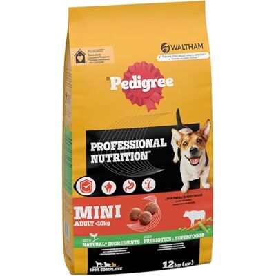 Pedigree Professional Nutrition torr för små hundar nötkött & grönsaker 12 kg Pedigree Professional Nutrition torr för små hundar nötkött & grönsaker 12 kg