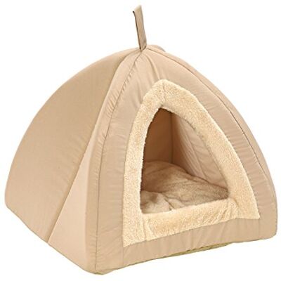 Dehner Katt-gosig grotta Findus, ca 45 x 45 x 40 cm, polyester, beige Dehner Katt-gosig grotta Findus, ca 45 x 45 x 40 cm, polyester, beige
