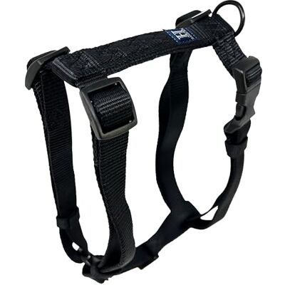 Hamilton justerbar komfort nylon hundsele, svart, 3/4 tum x 20-30 tum Hamilton justerbar komfort nylon hundsele, svart, 3/4 tum x 20-30 tum